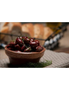 Kalos Olives Kalamata Pitted (5kg Dry Weight) 10kg x 1